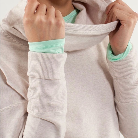 Lululemon Rest Day Pullover Oatmeal Heather - Picture 13 of 16